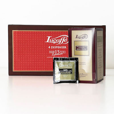 Lucaffe 4pk box for Nocciola 15 pod