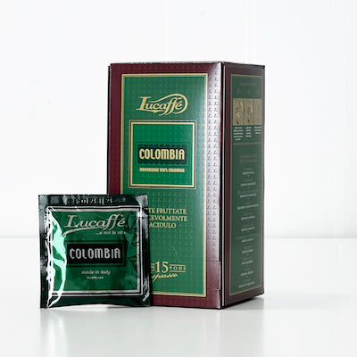 Lucaffe Colombia 15 box with ese pod