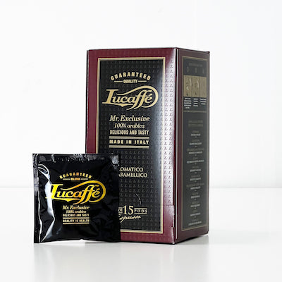 Lucaffe Mr Exclusive 15 box with ese pod