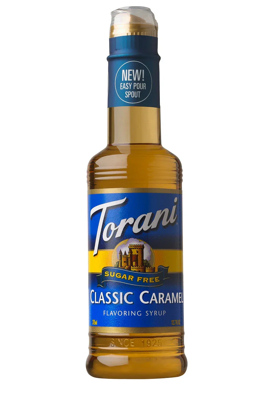 Torani Sugar Free Syrup Caramel 375ml